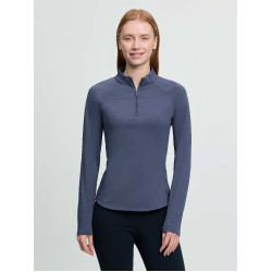 Capa base LeMieux de manga larga Airflow para mujer Sombra