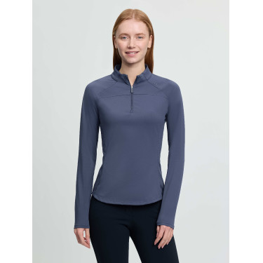 Capa base LeMieux de manga larga Airflow para mujer Sombra