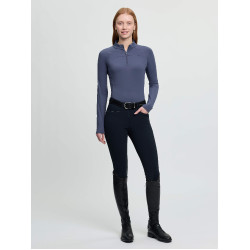 Capa base LeMieux de manga larga Airflow para mujer Sombra