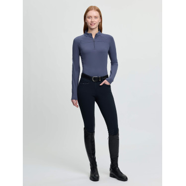 Capa base LeMieux de manga larga Airflow para mujer Sombra