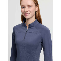 Capa base LeMieux de manga larga Airflow para mujer Sombra