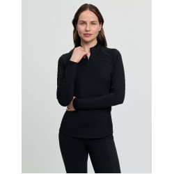Capa base LeMieux de manga larga Airflow para mujer Negro