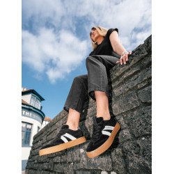 Zapatillas LeMieux Stockbridge de serraje Negro