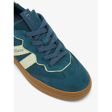 Zapatillas LeMieux Stockbridge de serraje Selva Verde