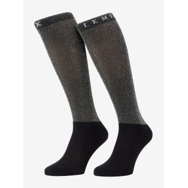 Calcetines de competición LeMieux Brilliance Negro