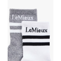 Calcetines LeMieux por 2 Blanco