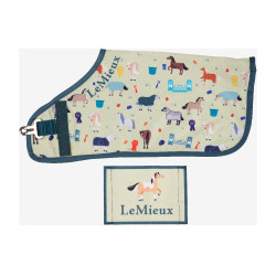 Manta estampada LeMieux Toy Pony Macarrón