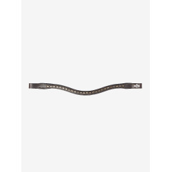 Frontal LeMieux Arika Marrón / plata Marr&amp;amp;amp;oacute;n