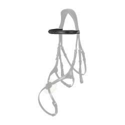 Frontal LeMieux recto cosido Kudos Negro / plata