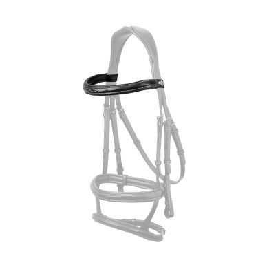 Frontal LeMieux recto cosido Kudos Negro / plata
