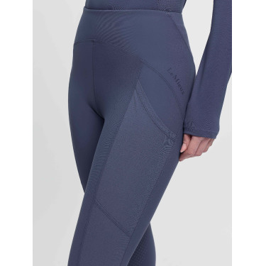 Legging de equitación LeMieux con asiento de silicona Airflow para mujer Sombra