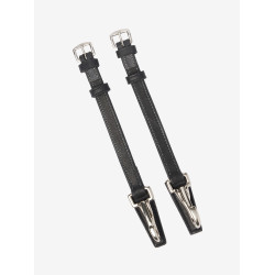 Montantes LeMieux Clips aceitados Kudos Negro / plata