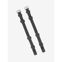 Montantes LeMieux Hunter cosidos Negro / plata