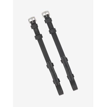 Montantes LeMieux Hunter cosidos Negro / plata