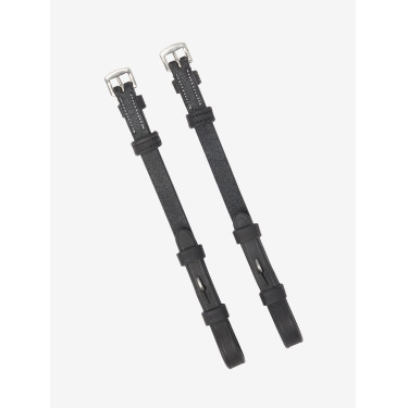 Montantes LeMieux Hunter cosidos Negro / plata