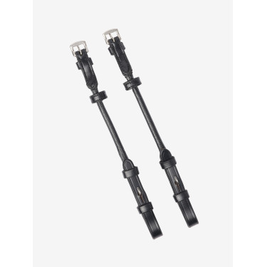 Montantes LeMieux enrollados Kudos Negro / plata