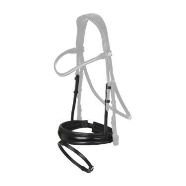 Muserola Flash LeMieux Kudos Classic Negro / plata