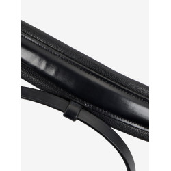Muserola Flash LeMieux Kudos Classic Negro / plata