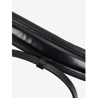 Muserola Flash LeMieux Kudos Classic Negro / plata