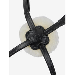 Muserola LeMieux Arika Grackle Negro / plata