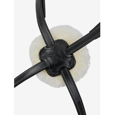 Muserola LeMieux Arika Grackle Negro / plata