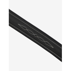 Muserola LeMieux Hunter cosida Negro / plata