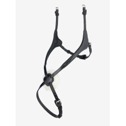 Muserola LeMieux Kudos Grackle Negro / plata Muserola LeMieux Kudos Grackle Negro / plata