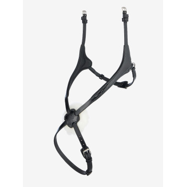 Muserola LeMieux Kudos Grackle Negro / plata Muserola LeMieux Kudos Grackle Negro / plata