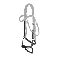 Muserola LeMieux caída Arika Negro / plata