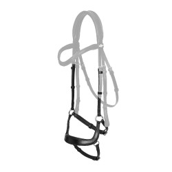 Muserola LeMieux caída Arika Negro / plata Muserola LeMieux caída Arika Negro / plata