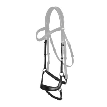 Muserola LeMieux caída Arika Negro / plata Muserola LeMieux caída Arika Negro / plata