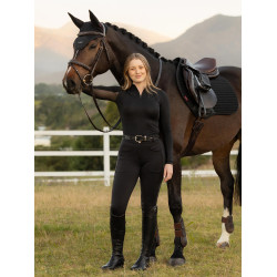 Pantalón de equitación LeMieux con culera de silicona Cami Sculpt para mujer Negro