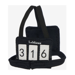 Pechera y peto numerado LeMieux Toy Rider Negro