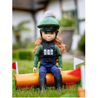 Pechera y peto numerado LeMieux Toy Rider Negro