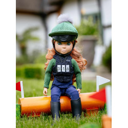 Pechera y peto numerado LeMieux Toy Rider Negro