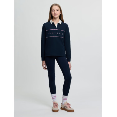 Polo de rugby LeMieux Young Rider Riley Marino Azul marino