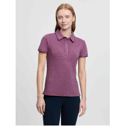 Polo LeMieux Pixie mujer manga corta Malva