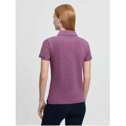Polo LeMieux Pixie mujer manga corta Malva
