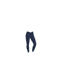 Leggings de equitación LeMieux con asiento parcial cruzado Simone mujer Marino Azul marino