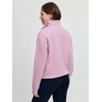 Jersey LeMieux de mujer con cuello con cremallera Kelsie Fondant