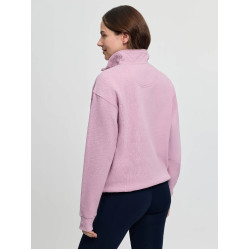 Jersey LeMieux de mujer con cuello con cremallera Kelsie Fondant