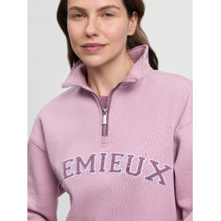 Jersey LeMieux de mujer con cuello con cremallera Kelsie Fondant