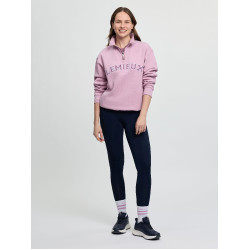 Jersey LeMieux de mujer con cuello con cremallera Kelsie Fondant