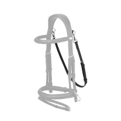 Cinta nasal LeMieux Clips aceitada Kudos Marrón / latón Marr&amp;amp;amp;oacute;n