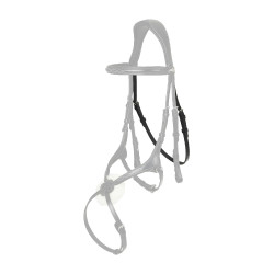 Sobrecabeza LeMieux Kudos Negro / plata