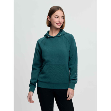 Sudadera con capucha LeMieux Nadine Airflow mujer Selva Verde Sudadera con capucha LeMieux Nadine Airflow mujer Selva Verde