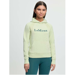 Sudadera con capucha LeMieux Young Rider Nancy Macarrón Verde Sudadera con capucha LeMieux Young Rider Nancy Macarrón Verde