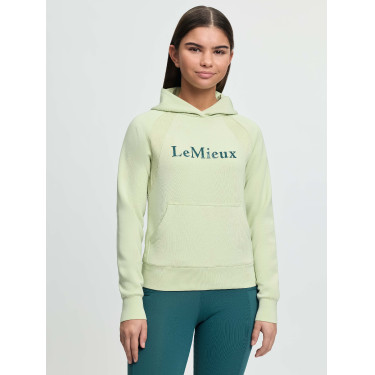 Sudadera con capucha LeMieux Young Rider Nancy Macarrón Verde Sudadera con capucha LeMieux Young Rider Nancy Macarrón Verde