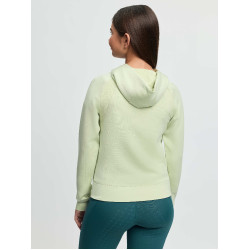 Sudadera con capucha LeMieux Young Rider Nancy Macarrón Verde Sudadera con capucha LeMieux Young Rider Nancy Macarrón Verde