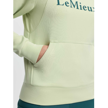 Sudadera con capucha LeMieux Young Rider Nancy Macarrón Verde Sudadera con capucha LeMieux Young Rider Nancy Macarrón Verde